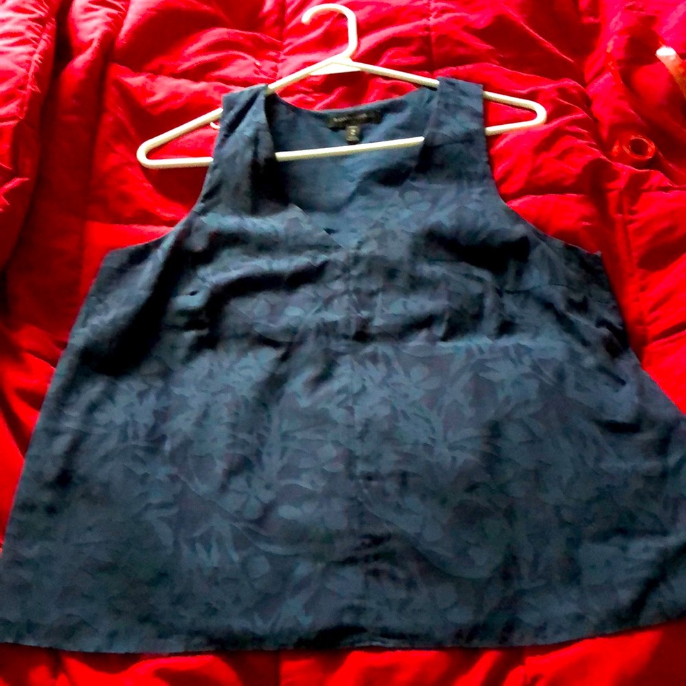 NWOT Petite Banana Republic Navy tank